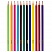 превью Карандаши цветные ПИФАГОР «БИГФУТ», 12 цветов, пластиковые, классические заточенные