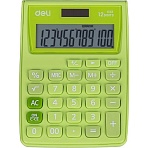 Калькулятор карманный Deli E1122, 12-р, дв. пит., 120×86мм, зеленый