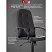 превью Кресло для руководителя Комус Мебель (Easy Chair) 602 чёрное (экокожа, пластик)