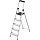Стремянка стальная 4 ступени Zalger 711-4
