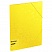 превью Папка на резинке Berlingo «Neon» А4, 600мкм, желтый неон