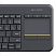 превью Клавиатура беспроводная LOGITECH K400, 85 клавиш, USB, чёрная