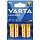 Батарейка Varta LONGLIFE LR6 AA 4шт/бл Alkaline 1.5V (4106) (4106101414)