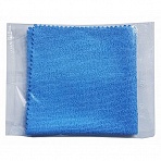 Салфетка хозяйственная микрофибра с ПУ покрытием 30×30 см синяя