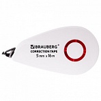 Корректирующая лента BRAUBERG SUPER5 мм х 16 мкорпус белыйблистер229061