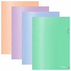 Папка-уголок ERICH KRAUSE «Matt Pastel Bloom», ассорти, 0.18 мм