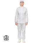 Куртка для пищевого производства жен. у17-КУ ХАССП белая (44-46)158-164