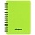 Записная книжка А6 60л. на гребне OfficeSpace «Neon», салатовая пластиковая обложка