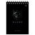 превью Блокнот А6 60л. на гребне BG «Just black»