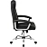 превью Кресло для руководителя Комус Мебель (Easy Chair) 586 чёрное (экокожа, металл хромированный)