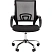 превью Кресло офисное Easy Chair 304 LT чёрное (сетка/ткань, металл хромированный)