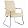 Конференц-кресло Easy Chair 806 VPU черное (экокожа/металл хромированный)