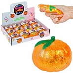 Игрушка-антистресс «Крутой замес. СУПЕРГЕЛЬ МАНДАРИН», 5.5×5.5 см, 1TOY