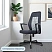 превью Кресло офисное Easy Chair 225 PTW серое (сетка/ткань, металл)