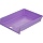 Лоток для бумаг Attache Акварель фиолетовый горизонтальный