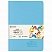 превью Тетрадь 48 л. в точку обложка кожзам SoftTouch, сшивка, A5 (147×210мм), ГОЛУБОЙ, BRAUBERG RAINBOW