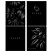 превью Тетрадь 48л., А5, клетка BG «Just Black», soft-touch ламинация, выб. лак