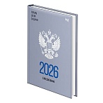 Ежедневник датированный 2026г., А5, 176л., 7БЦ BG «Орел», глянцевая ламинация