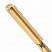 превью Ручка подарочная шариковая GALANT «Stiletto Gold», тонкий корпус, золотистый, золотистые детали, пишущий узел 0.7 мм, синяя