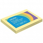 Стикеры Attache Bright colours 76×51 мм пастельные желтые (1 блок,100 листов)