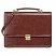 превью Портфель Grand из натуральной кожи коричневого цвета (01-057-0823)