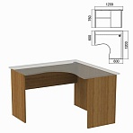Стол компактный ЧАСТЬ 2 «Арго»1200×1200х760 ммправыйорехА-203.60
