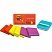 превью Запасные Z-блоки 3M Post-it R330-6SSAN Super Sticky (76×76мм, теплая неоновая радуга квадратные, 6 блоков по 100 листов)