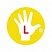 превью Ручка шариковая Stabilo «LeftRight» для левшей, синяя, 0.8мм, грип, зеленый/малиновый корпус