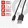 Кабель USB 2.0-Lightning, 1 м, SONNEN, медь, для передачи данных и зарядки iPhone/iPad
