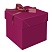 превью Коробка складная подарочная MESHU «Persian Red», (15×15×15см), с лентой