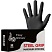 превью Перчатки одноразовые нитрил Steel Grip цв. черный (50 пар/уп)р. М, ПС