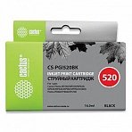 Картридж струйный CACTUS (CS-PGI520BK) для CANON Pixma MP540/630/980, черный