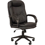 Кресло для руководителя Easy Chair 695 TPU черное (экокожа, пластик)