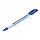 Ручка шариковая масляная BRAUBERG «Extra Glide Soft White», СИНЯЯ, узел 0.7 мм, линия письма 0.35 мм