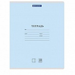 Тетради 18 л. КОМПЛЕКТ 20 шт. BRAUBERG КЛАССИКА NEW, клетка, обложка картон, СИНЯЯ