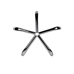 Крестовина для кресла BSL_EChair D 700 м м хром без кожуха