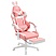 превью Кресло компьютерное DEFENDER Irifi, 2 подушки, подставка для ног, экокожа, розовое/белое, ш/к 26630