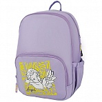 Рюкзак Berlingo Light «Angel lilac» 39.5×28×16см, 2 отделения, 3 кармана, уплотненная спинка