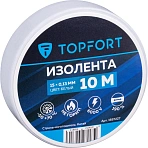 Изолента TOPFORT 15мм х 10м х 0.13мм белый