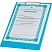 превью Папка-планшет Bantex картонная голубая (2.7 мм)