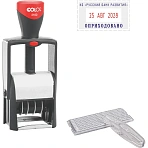 Датер ручной самонаб.металл. S2160-Set 2-стр. 24х41мм Colop