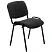 превью Стул офисный Easy Chair Изо тёмно-серый (ткань, металл) (1397327)