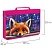 превью Папка на молнии BRAUBERG А4 с ручкой, с органайзером, 1 отделение, «Cute fox»