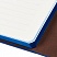превью Ежедневник недатированный Альт Waltz искусственная кожа A5 176 листов синий (154×210 мм)