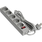 Сетевой фильтр ExeGate SP-5-1.5G 5р/1.5м, 10А/2.2кВт, серый(EX266862RUS)
