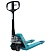 превью Тележка гидравлическая RT25-1150×550-P/P, PROLIFT PRO RT25, г/п 2500кг Бирюз