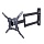Кронштейн-крепление для ТВ настенный KROMAX STAR-11, VESA 75-600/400, 32-65", 0 степеней свободы, до 50 кг, серый