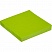 превью Блок-кубик Kores (75х75, неоновая, зеленая, 100л)