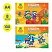 превью Альбом для рисования 08л., А4, на скрепке Мульти-Пульти «Приключения Енота», с раскраской