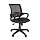 Кресло для оператора EChair-304 черное/красное (ткань/сетка/пластик)